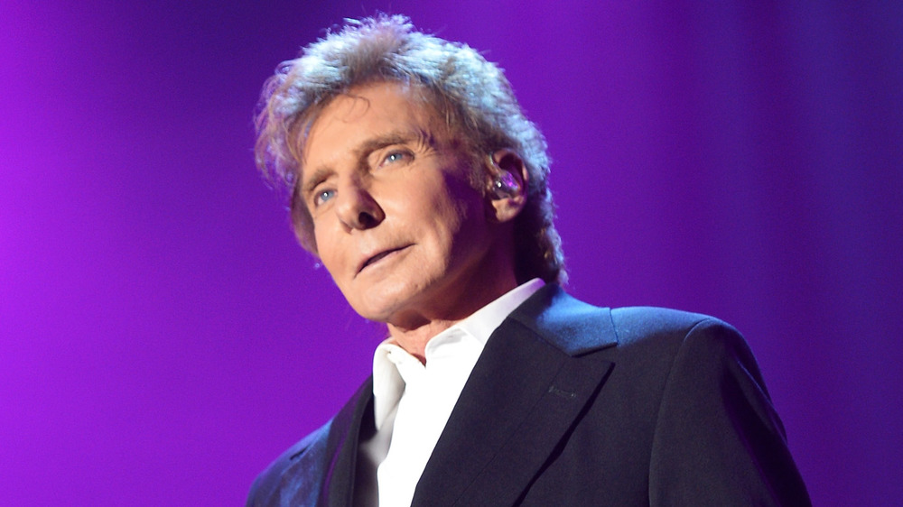 Barry Manilow performing 