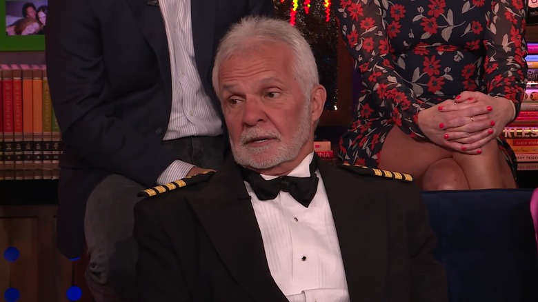 Captain Lee Rosbach wearing bowtie