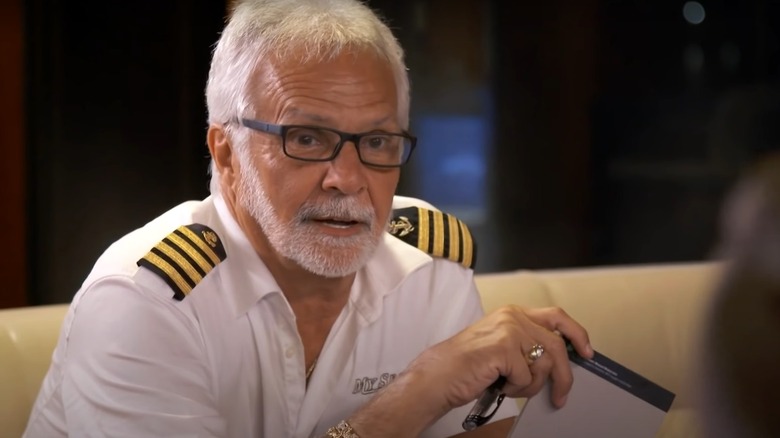 Captain Lee Rosbach wearing glasses