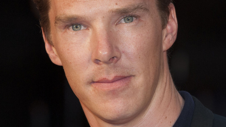 Benedict Cumberbatch with a fierce stare