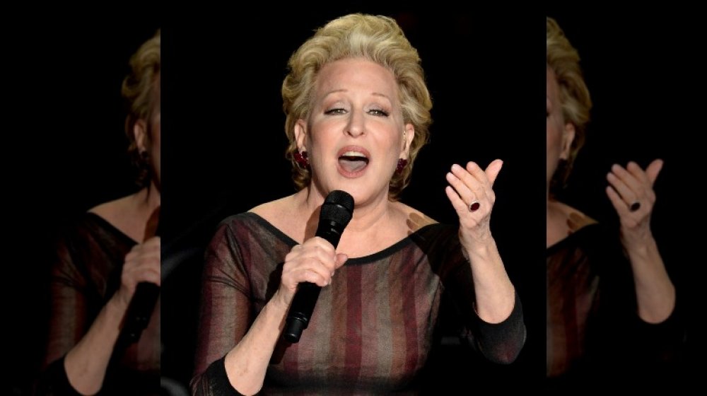 Bette Midler singing