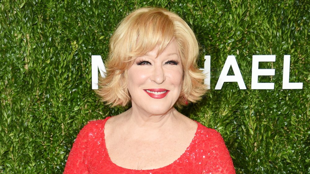 Bette Midler smiling on the red carpet