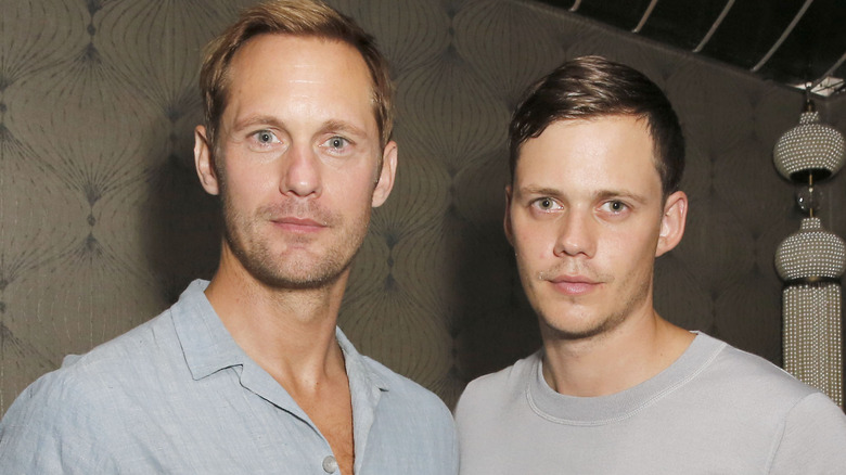 Alexander and Bill Skarsgård at event