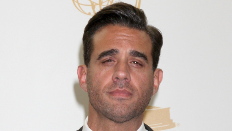 Bobby Cannavale with a serious expression