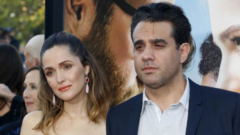 Rose Byrne and Bobby Cannavale posing