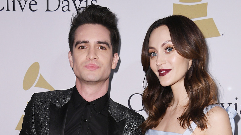 Brendon Urie and his wife