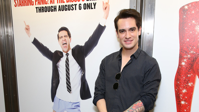 Brendon Urie and Kinky Boots poster