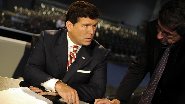 Bret Baier at work