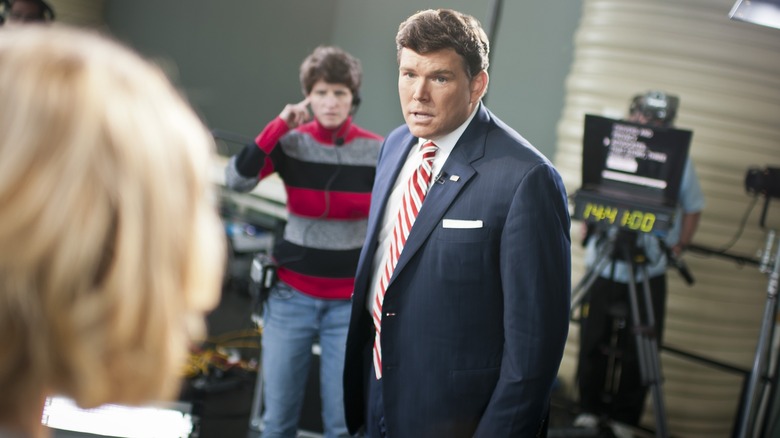 Bret Baier at work