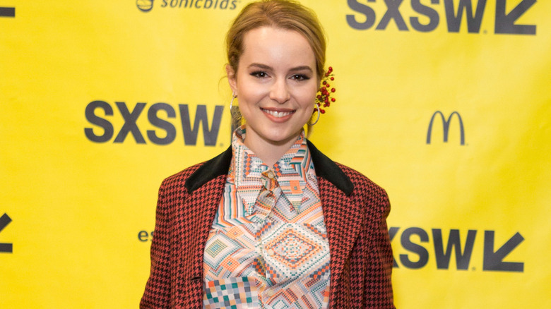 Bridgit Mendler on a red carpet