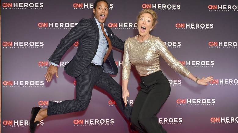 Don Lemon, Brooke Baldwin jumping