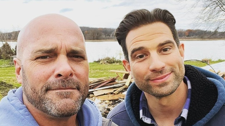 Bryan Baeumler and Scott McGillivray selfie