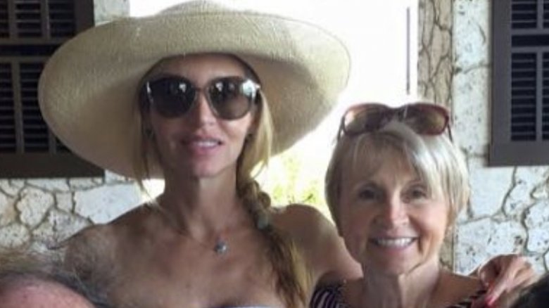 Camille Grammer with her mother