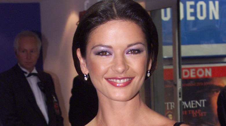 Catherine Zeta-Jones smiling