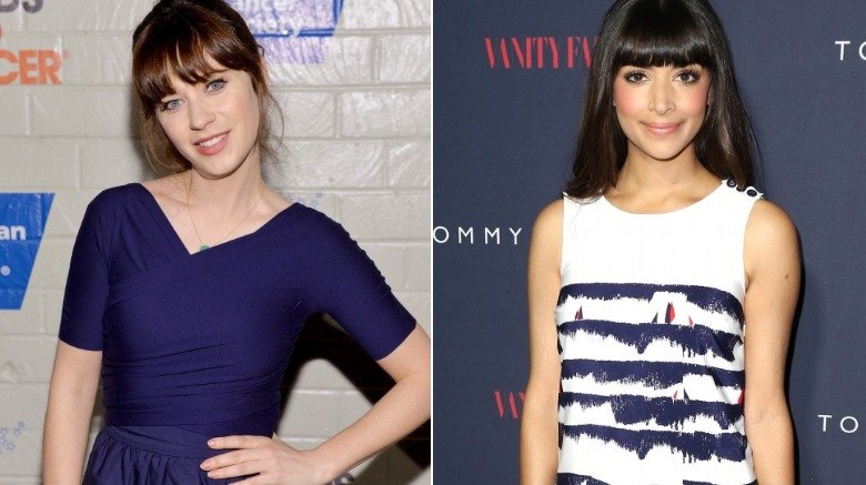 Zooey Deschanel and Hannah Simone