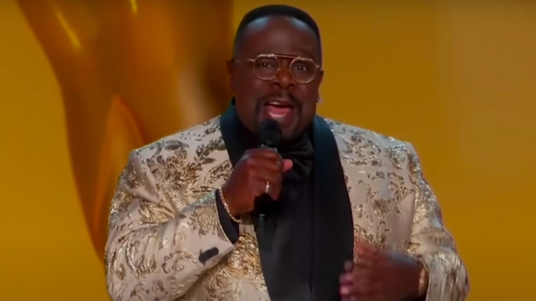 Cedric the Entertainer at Emmy Awards, hosting