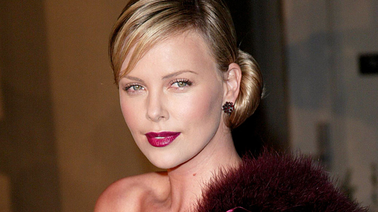 Charlize Theron posing 