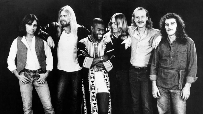 Allman Brothers stood together