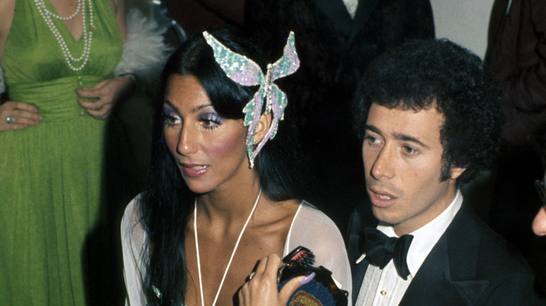 Cher and David Geffen