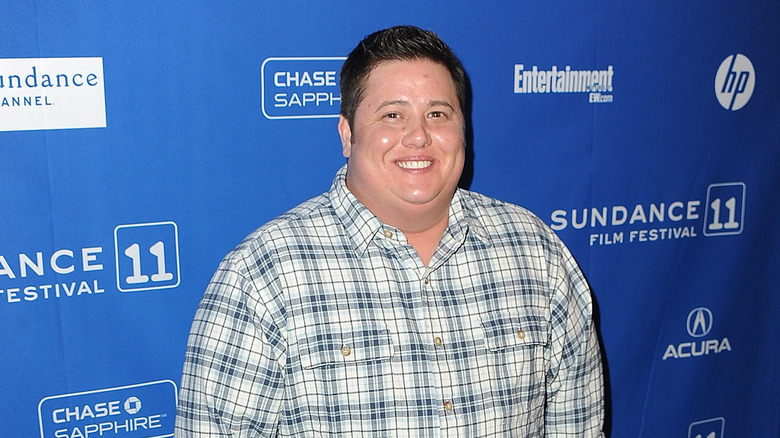 Chaz Bono smiling at Sundance in 2011