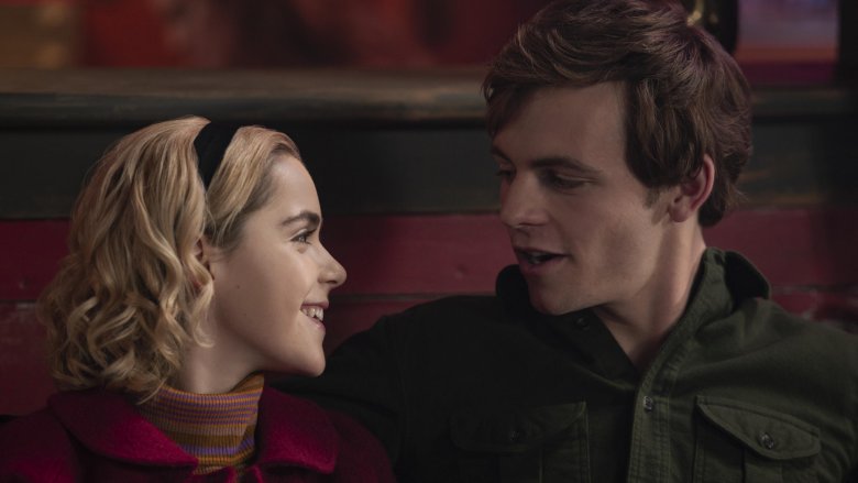 Kiernan Shipka and Ross Lynch on Chilling Adventures of Sabrina