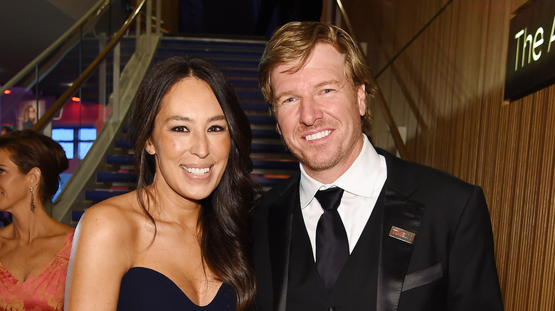 Chip and Joanna Gaines at an event 