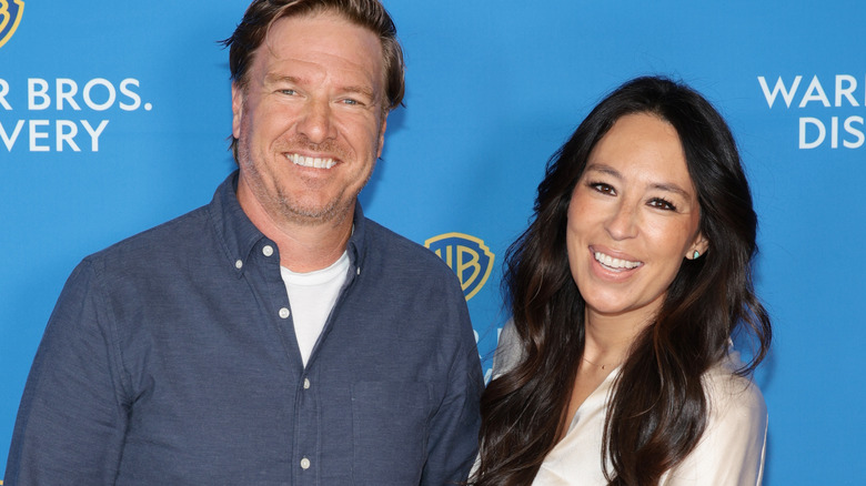 Chip and Joanna Gaines both smiling