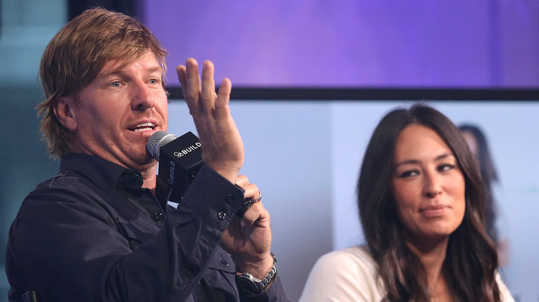 Chip and Joanna Gaines at an event 