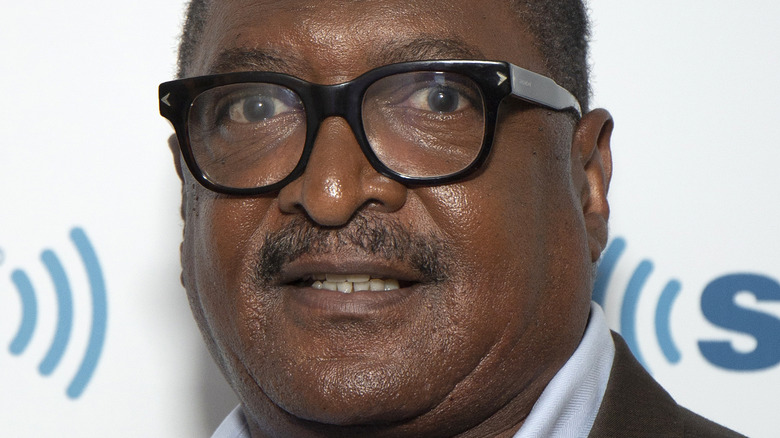 Mathew Knowles posing