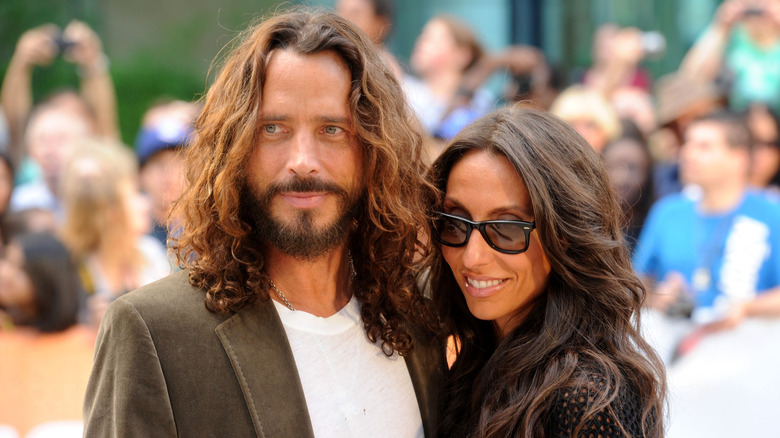 Chris Cornell and his wife