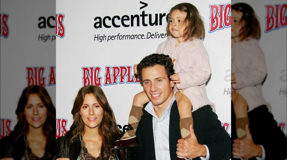 Chris Cuomo, Cristina Greeven, and their daughter Bella