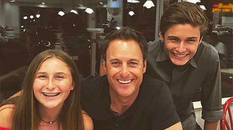 Chris Harrison with kids