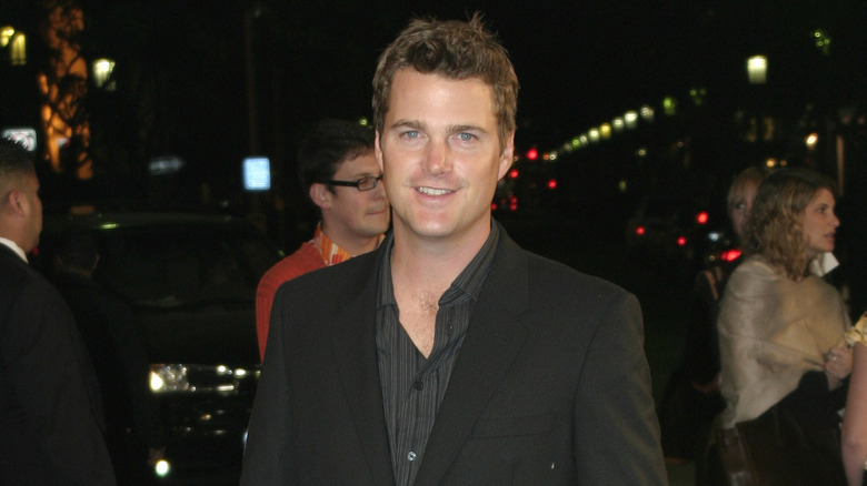Chris O'Donnell wearing black