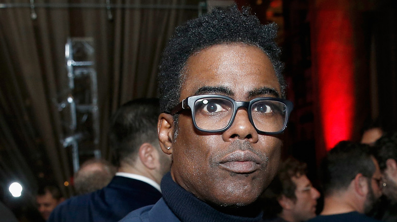 Chris Rock in a turtleneck