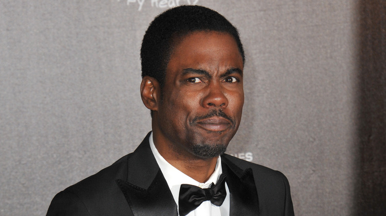 Chris Rock in a bow tie