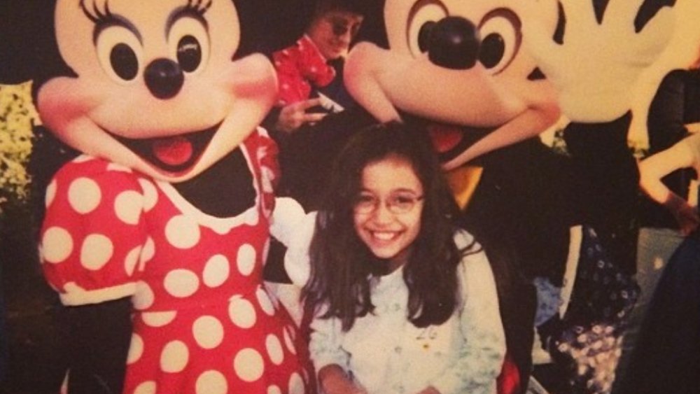 Christian Serratos as a kid