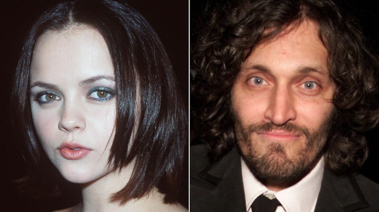 Christina Ricci and Vincent Gallo split image