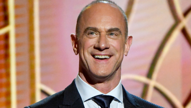 Christopher Meloni laughing