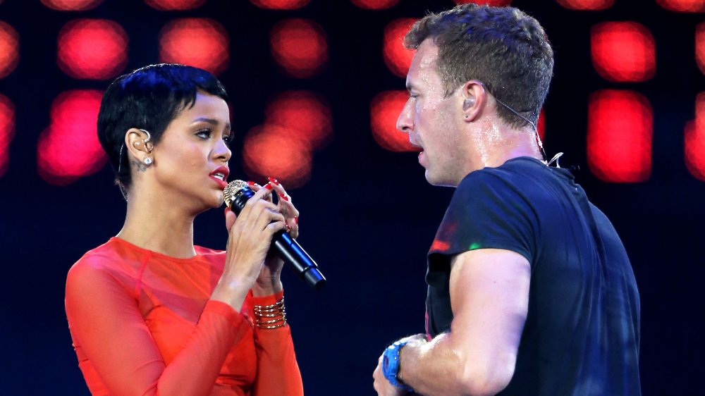 Rihanna, Chris Martin 