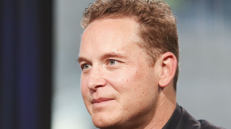 Cole Hauser side profile, smiling