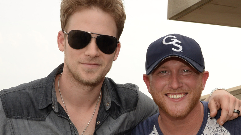 Brian Kelley of Florida Georgia Line and Cole Swindell