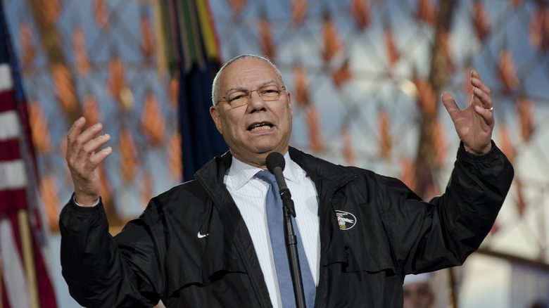 Colin Powell speaking