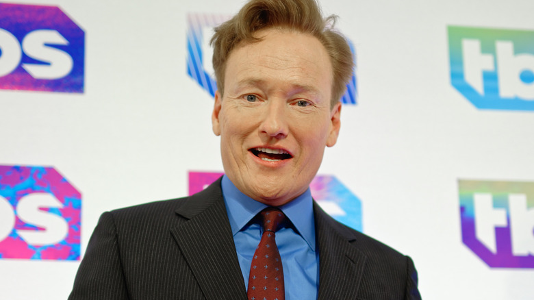 Conan O'Brien smiling