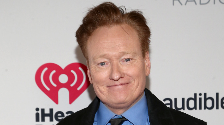 Conan O'Brien grinning