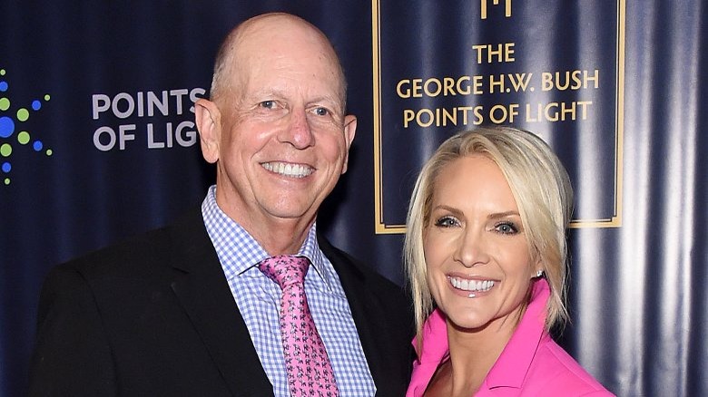 Peter McMahon and Dana Perino smiling