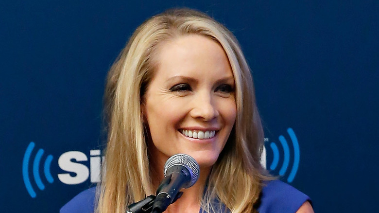 Dana Perino smiling during interview