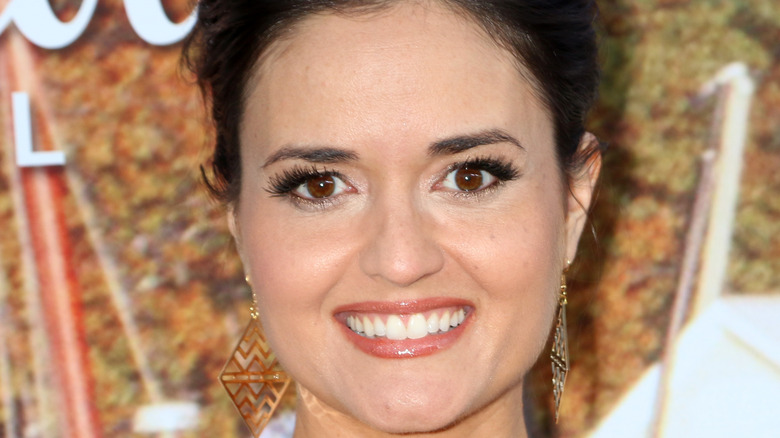 Danica McKellar smiling