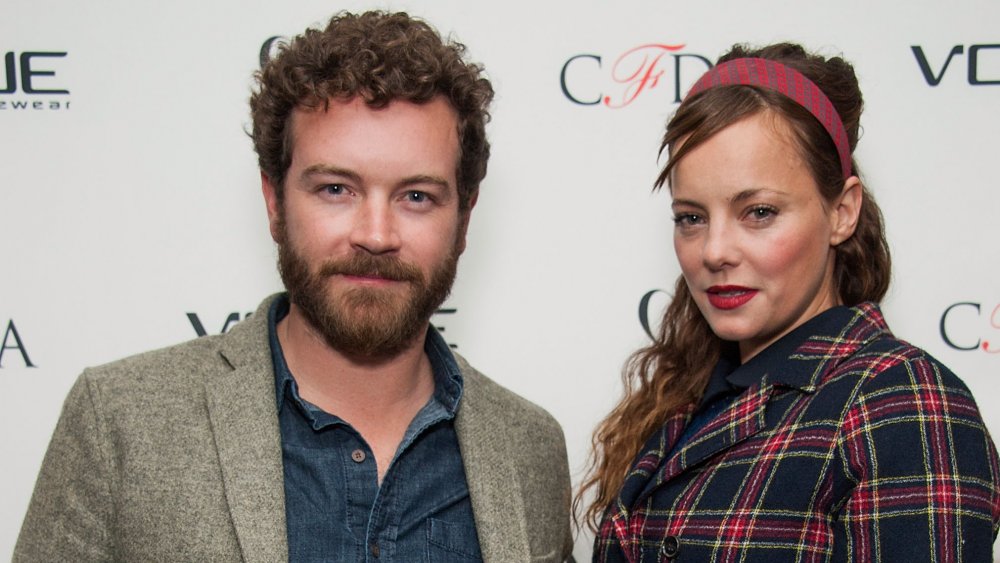 Danny Masterson and Bijou Phillips posing