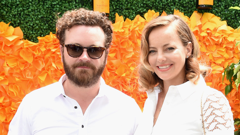 Danny Masterson and Bijou Phillips smiling