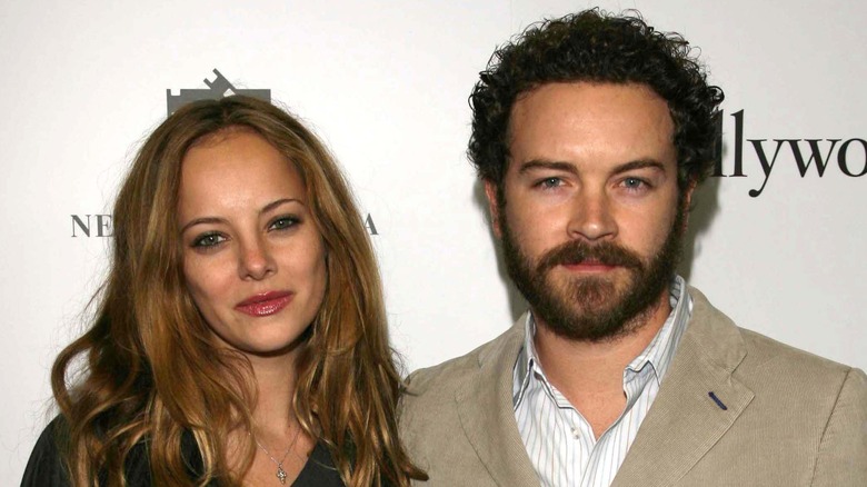 Bijou Phillips and Danny Masterson posing